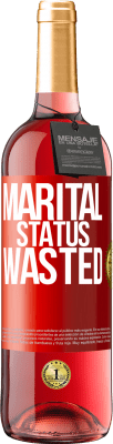 29,95 € Free Shipping | Rosé Wine ROSÉ Edition Marital status: wasted Red Label. Customizable label Young wine Harvest 2023 Tempranillo