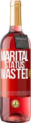 29,95 € Free Shipping | Rosé Wine ROSÉ Edition Marital status: wasted Red Label. Customizable label Young wine Harvest 2024 Tempranillo