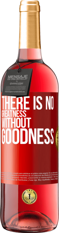 29,95 € 送料無料 | ロゼワイン ROSÉエディション 善のない偉大さはありません 赤いタグ. カスタマイズ可能なラベル 若いワイン 収穫 2025 Tempranillo