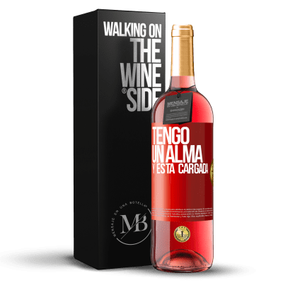 «Tengo un alma y está cargada» ROSÉ版