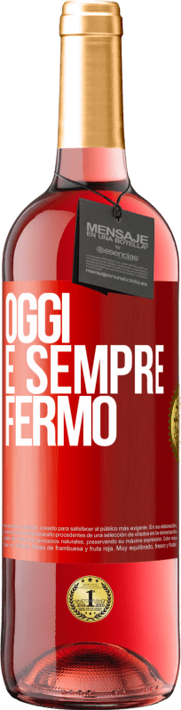 29,95 € Spedizione Gratuita | Vino rosato Edizione ROSÉ Oggi è sempre fermo Etichetta Rossa. Etichetta personalizzabile Vino giovane Raccogliere 2024 Tempranillo