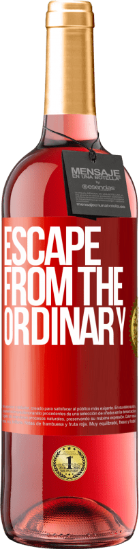 29,95 € Free Shipping | Rosé Wine ROSÉ Edition Escape from the ordinary Red Label. Customizable label Young wine Harvest 2023 Tempranillo