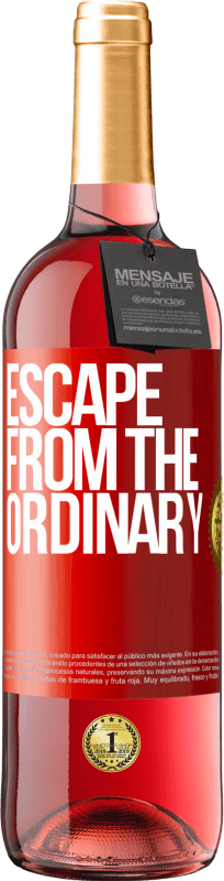 29,95 € Free Shipping | Rosé Wine ROSÉ Edition Escape from the ordinary Red Label. Customizable label Young wine Harvest 2024 Tempranillo