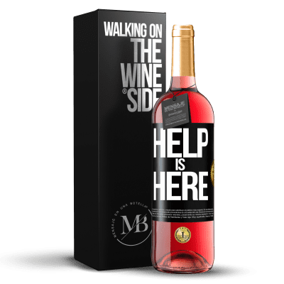 «Help is Here» ROSÉエディション