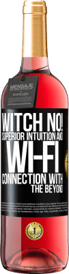 29,95 € Free Shipping | Rosé Wine ROSÉ Edition witch no! Superior intuition and Wi-Fi connection with the beyond Black Label. Customizable label Young wine Harvest 2024 Tempranillo