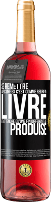 29,95 € Envoi gratuit | Vin rosé Édition ROSÉ Se remettre avec une ex, c'est comme relire un livre et attendre qu'une fin différente se produise Étiquette Noire. Étiquette personnalisable Vin jeune Récolte 2023 Tempranillo