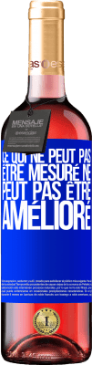 29,95 € Envoi gratuit | Vin rosé Édition ROSÉ Ce qui ne peut pas être mesuré ne peut pas être amélioré Étiquette Bleue. Étiquette personnalisable Vin jeune Récolte 2024 Tempranillo