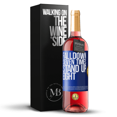 «Falldown seven times. Stand up eight» ROSÉ Ausgabe