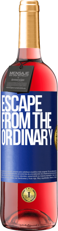 29,95 € Free Shipping | Rosé Wine ROSÉ Edition Escape from the ordinary Blue Label. Customizable label Young wine Harvest 2024 Tempranillo