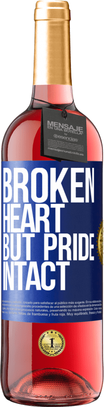 29,95 € Free Shipping | Rosé Wine ROSÉ Edition The broken heart But pride intact Blue Label. Customizable label Young wine Harvest 2024 Tempranillo