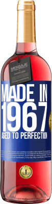29,95 € Free Shipping | Rosé Wine ROSÉ Edition Made in 1967. Aged to perfection Blue Label. Customizable label Young wine Harvest 2025 Tempranillo