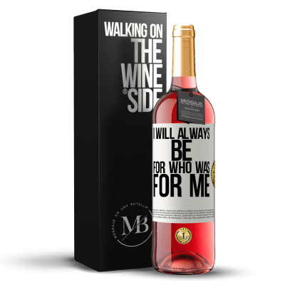 «I will always be for who was for me» ROSÉ Edition