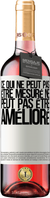 29,95 € Envoi gratuit | Vin rosé Édition ROSÉ Ce qui ne peut pas être mesuré ne peut pas être amélioré Étiquette Blanche. Étiquette personnalisable Vin jeune Récolte 2024 Tempranillo