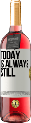 29,95 € 免费送货 | 桃红葡萄酒 ROSÉ版 今天总是寂静 白标. 可自定义的标签 青年酒 收成 2025 Tempranillo