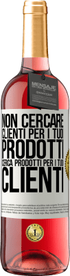 29,95 € Spedizione Gratuita | Vino rosato Edizione ROSÉ Non cercare clienti per i tuoi prodotti, cerca prodotti per i tuoi clienti Etichetta Bianca. Etichetta personalizzabile Vino giovane Raccogliere 2023 Tempranillo