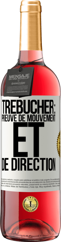 29,95 € Envoi gratuit | Vin rosé Édition ROSÉ Trébucher: preuve de mouvement et de direction Étiquette Blanche. Étiquette personnalisable Vin jeune Récolte 2025 Tempranillo