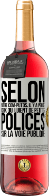 29,95 € Envoi gratuit | Vin rosé Édition ROSÉ Selon notre com-PUTOS, il y a peu de CEUX QUI LUIENT de petites polices sur la voie publique Étiquette Blanche. Étiquette personnalisable Vin jeune Récolte 2023 Tempranillo