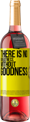 29,95 € 送料無料 | ロゼワイン ROSÉエディション 善のない偉大さはありません 黄色のラベル. カスタマイズ可能なラベル 若いワイン 収穫 2024 Tempranillo