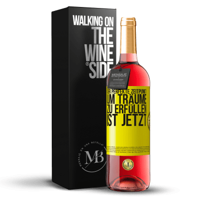 «Der perfekte Zeitpunkt, um Träume zu erfüllen, ist jetzt» ROSÉ Ausgabe