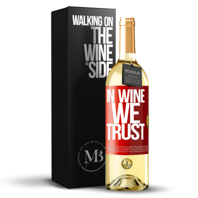 «in wine we trust» WHITE Ausgabe