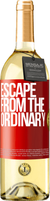 29,95 € Free Shipping | White Wine WHITE Edition Escape from the ordinary Red Label. Customizable label Young wine Harvest 2024 Verdejo