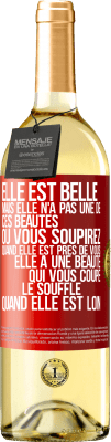 29,95 € Envoi gratuit | Vin blanc Édition WHITE Elle est belle. Mais elle n'a pas une de ces beautés où vous soupirez quand elle est près de vous. Elle a une beauté qui vous co Étiquette Rouge. Étiquette personnalisable Vin jeune Récolte 2023 Verdejo