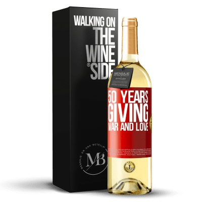 «戦争と愛を与える50年» WHITEエディション