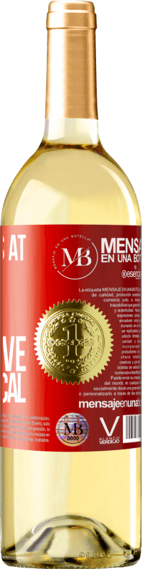 29,95 € Free Shipping | White Wine WHITE Edition Life begins at 40. The above is practical Red Label. Customizable label Young wine Harvest 2022 Verdejo