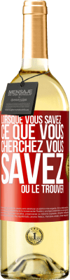 29,95 € Envoi gratuit | Vin blanc Édition WHITE Lorsque vous savez ce que vous cherchez, vous savez où le trouver Étiquette Rouge. Étiquette personnalisable Vin jeune Récolte 2023 Verdejo