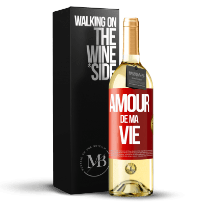 «Amour de ma vie» Édition WHITE