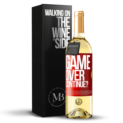 «GAME OVER. Continue?» WHITE Edition