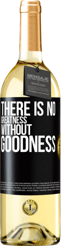 29,95 € Бесплатная доставка | Белое вино Издание WHITE Без добра нет величия Черная метка. Настраиваемая этикетка Молодое вино Урожай 2023 Verdejo