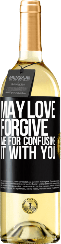 29,95 € Free Shipping | White Wine WHITE Edition May love forgive me for confusing it with you Black Label. Customizable label Young wine Harvest 2024 Verdejo