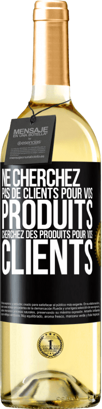 29,95 € Envoi gratuit | Vin blanc Édition WHITE Ne cherchez pas de clients pour vos produits cherchez des produits pour vos clients Étiquette Noire. Étiquette personnalisable Vin jeune Récolte 2024 Verdejo