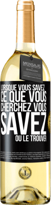 29,95 € Envoi gratuit | Vin blanc Édition WHITE Lorsque vous savez ce que vous cherchez, vous savez où le trouver Étiquette Noire. Étiquette personnalisable Vin jeune Récolte 2023 Verdejo