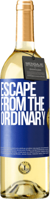 29,95 € Free Shipping | White Wine WHITE Edition Escape from the ordinary Blue Label. Customizable label Young wine Harvest 2024 Verdejo