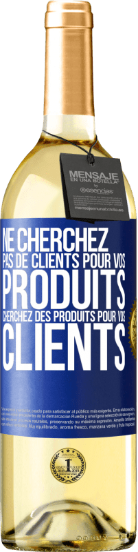 29,95 € Envoi gratuit | Vin blanc Édition WHITE Ne cherchez pas de clients pour vos produits cherchez des produits pour vos clients Étiquette Bleue. Étiquette personnalisable Vin jeune Récolte 2024 Verdejo