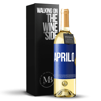 «Aprilo» Edizione WHITE