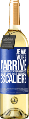 29,95 € Envoi gratuit | Vin blanc Édition WHITE Je vais voir si j'arrive dans la salle. Ce n'est pas la même chose qui se dit dans un lit que dans les escaliers Étiquette Bleue. Étiquette personnalisable Vin jeune Récolte 2023 Verdejo