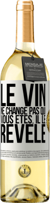 29,95 € Envoi gratuit | Vin blanc Édition WHITE Le vin ne change pas qui vous êtes. Il le révèle Étiquette Blanche. Étiquette personnalisable Vin jeune Récolte 2024 Verdejo