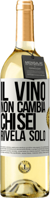 29,95 € Spedizione Gratuita | Vino bianco Edizione WHITE Il vino non cambia chi sei. Rivela solo Etichetta Bianca. Etichetta personalizzabile Vino giovane Raccogliere 2024 Verdejo