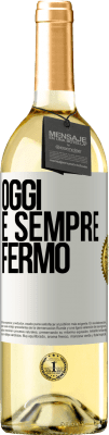 29,95 € Spedizione Gratuita | Vino bianco Edizione WHITE Oggi è sempre fermo Etichetta Bianca. Etichetta personalizzabile Vino giovane Raccogliere 2023 Verdejo