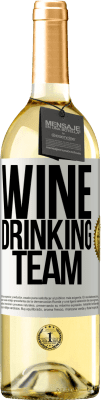 29,95 € Free Shipping | White Wine WHITE Edition Wine drinking team White Label. Customizable label Young wine Harvest 2024 Verdejo