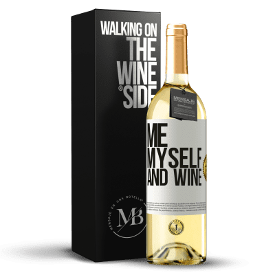 «Me, myself and wine» WHITE Ausgabe