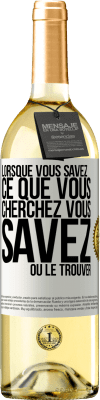 29,95 € Envoi gratuit | Vin blanc Édition WHITE Lorsque vous savez ce que vous cherchez, vous savez où le trouver Étiquette Blanche. Étiquette personnalisable Vin jeune Récolte 2024 Verdejo