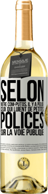 29,95 € Envoi gratuit | Vin blanc Édition WHITE Selon notre com-PUTOS, il y a peu de CEUX QUI LUIENT de petites polices sur la voie publique Étiquette Blanche. Étiquette personnalisable Vin jeune Récolte 2024 Verdejo