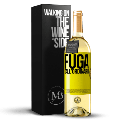 «Fuga dall'ordinario» Edizione WHITE