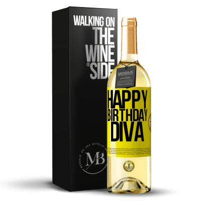 «Happy birthday Diva» Edición WHITE