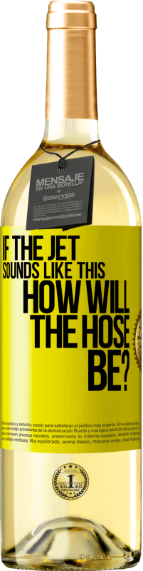 29,95 € Free Shipping | White Wine WHITE Edition If the jet sounds like this, how will the hose be? Yellow Label. Customizable label Young wine Harvest 2024 Verdejo