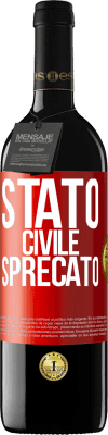 39,95 € Spedizione Gratuita | Vino rosso Edizione RED MBE Riserva Stato civile: sprecato Etichetta Rossa. Etichetta personalizzabile Riserva 12 Mesi Raccogliere 2015 Tempranillo